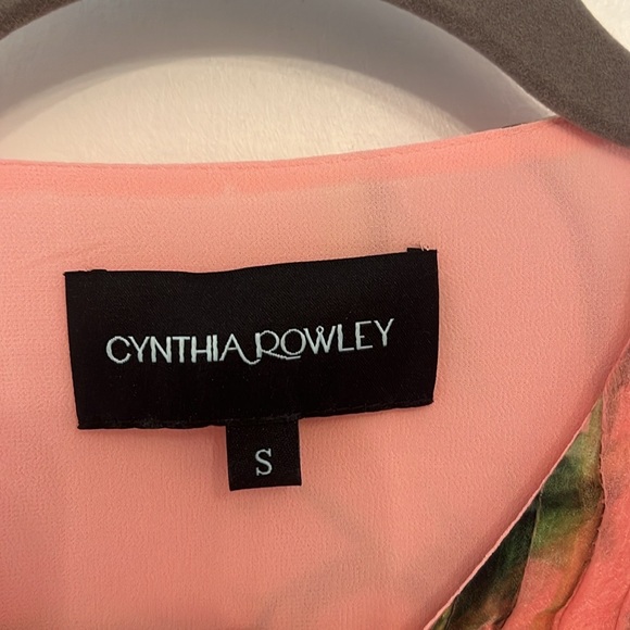 Cynthia Rowley Poppy Organza Peach Dress - Picture 4 of 8